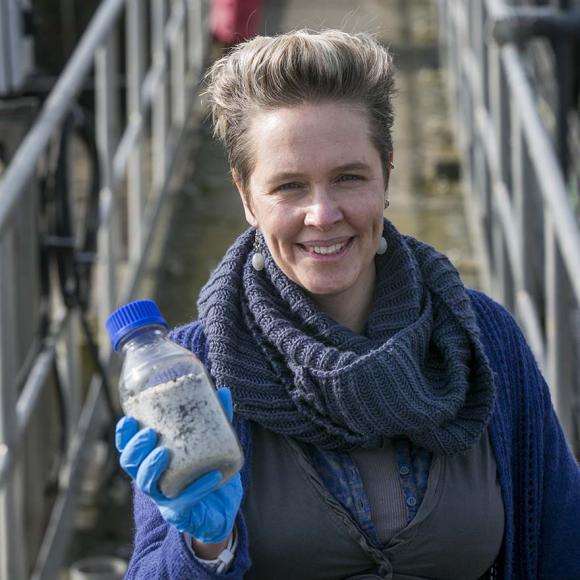 struviet uit afvalwater