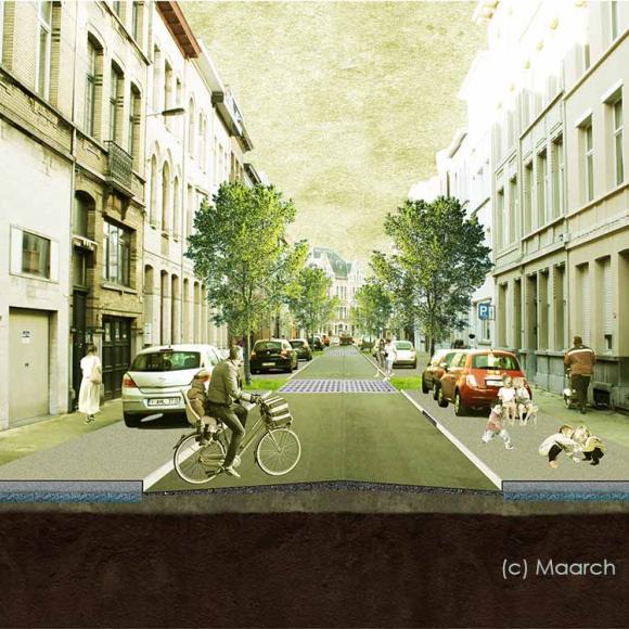 hemelwaterplan schets