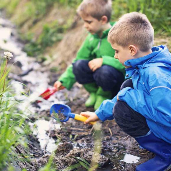 Aquafin werkt aan propere beken
