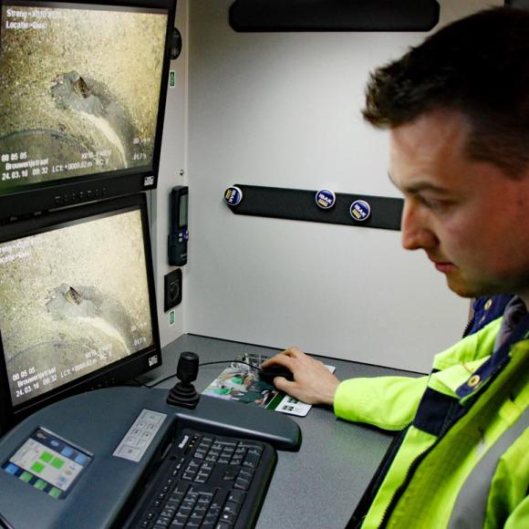 camer-inspectie van riolen