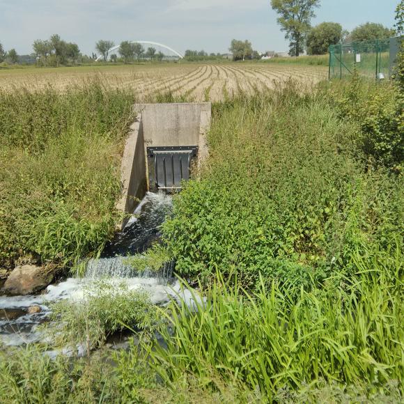 overstort in werking