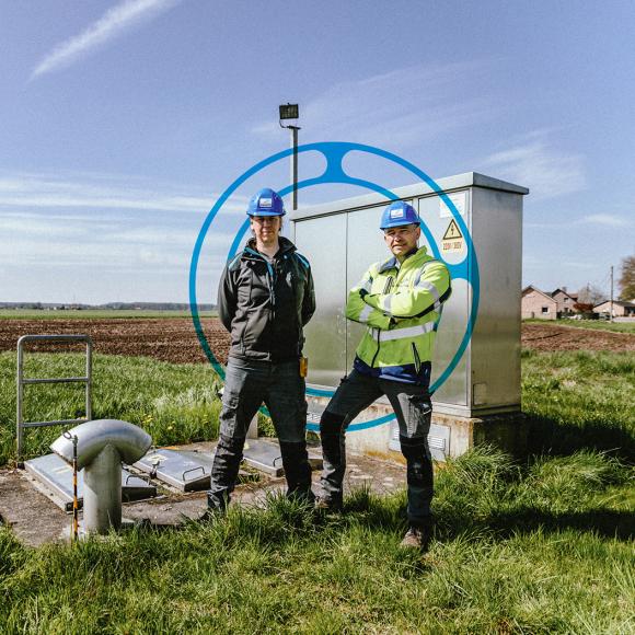 Technisch medewerker op inspectie pompstation