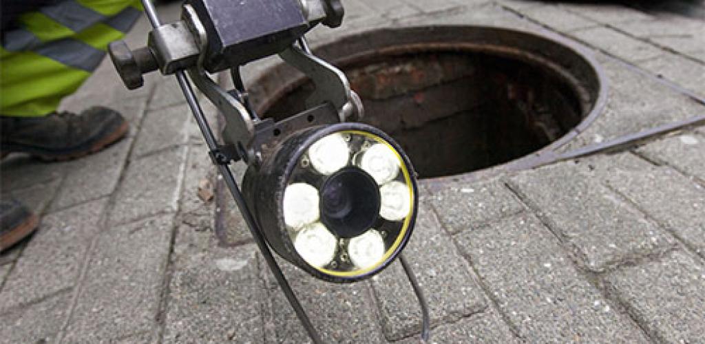 camera-inspectie van riool