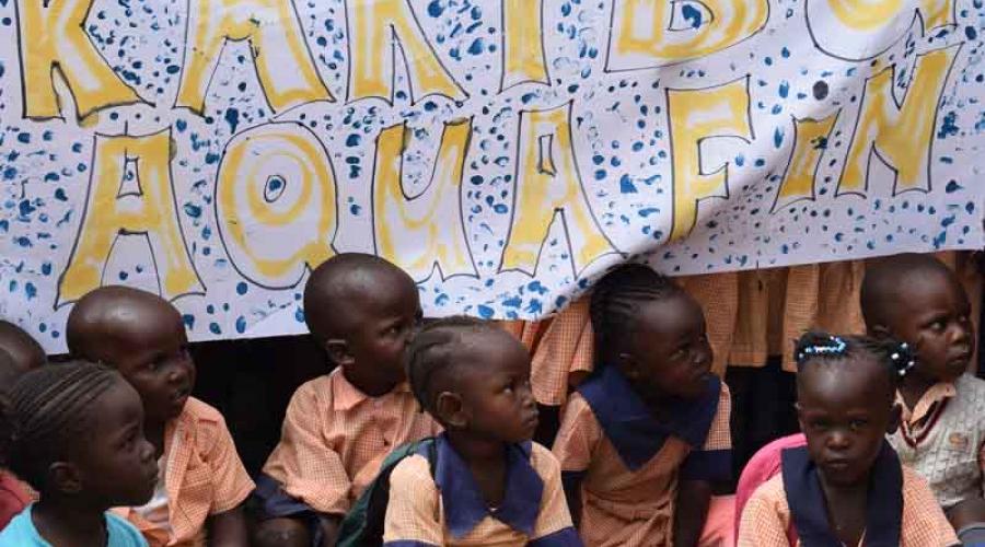 Aquafin ondersteunt sanitatieprojecten in het Zuiden