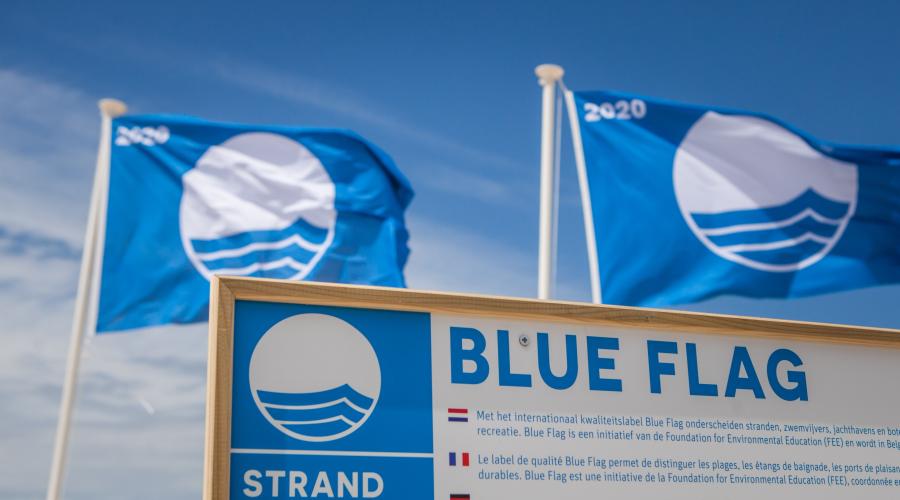Blue flag