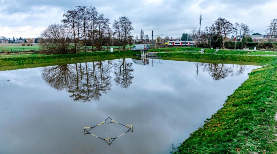 Regenwaterbuffer in Mechelen