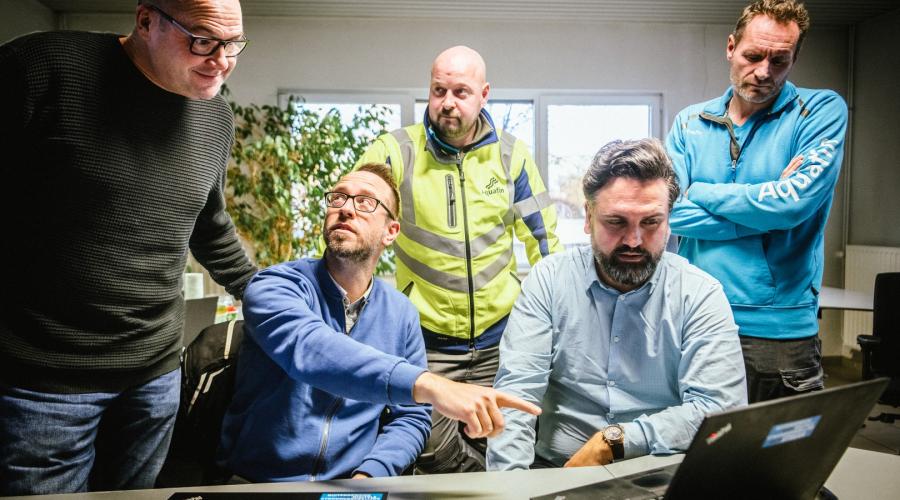 OT'er bij Aquafin