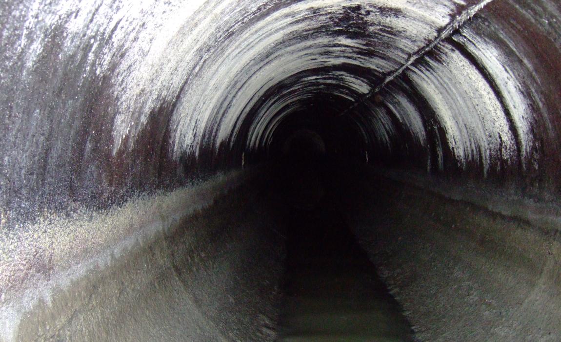 betoncorrosie in rioolbuis